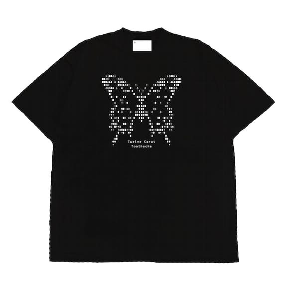 Butterfly ASCII Black Tee