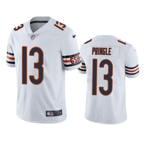 Byron Pringle 13 Chicago Bears White Vapor Jersey