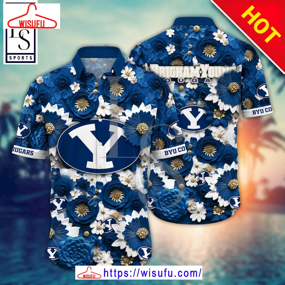 Byu Cougars N-caa Trending Summer Hawaiian Shirt, New Fashion Gifts