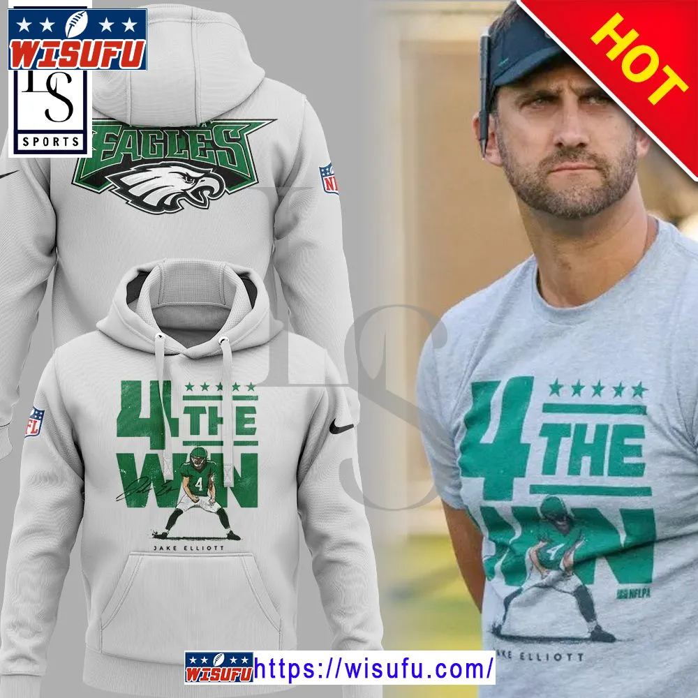 C-oach Nick Sirianni NF.L Philadelphia Eagles Hoodie