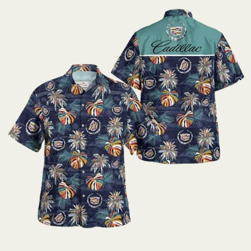 CADILLAC SUMMER TROPICAL HAWAIIAN SHIRT