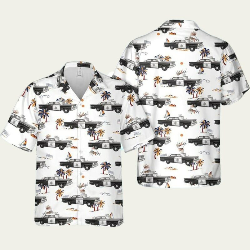 CALIFORNIA RIVERSIDE COUNTY SHERIFF HAWAIIAN SHIRT