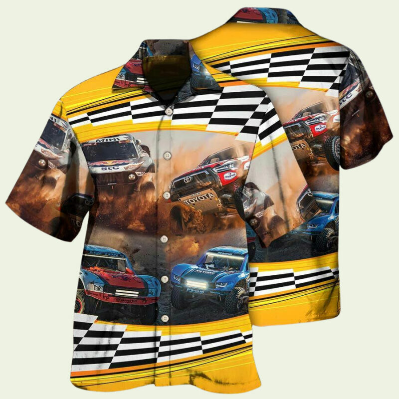 CAR RACING OFF ROAD RACING IS OUR LIFE HAWAIIAN SHIRT