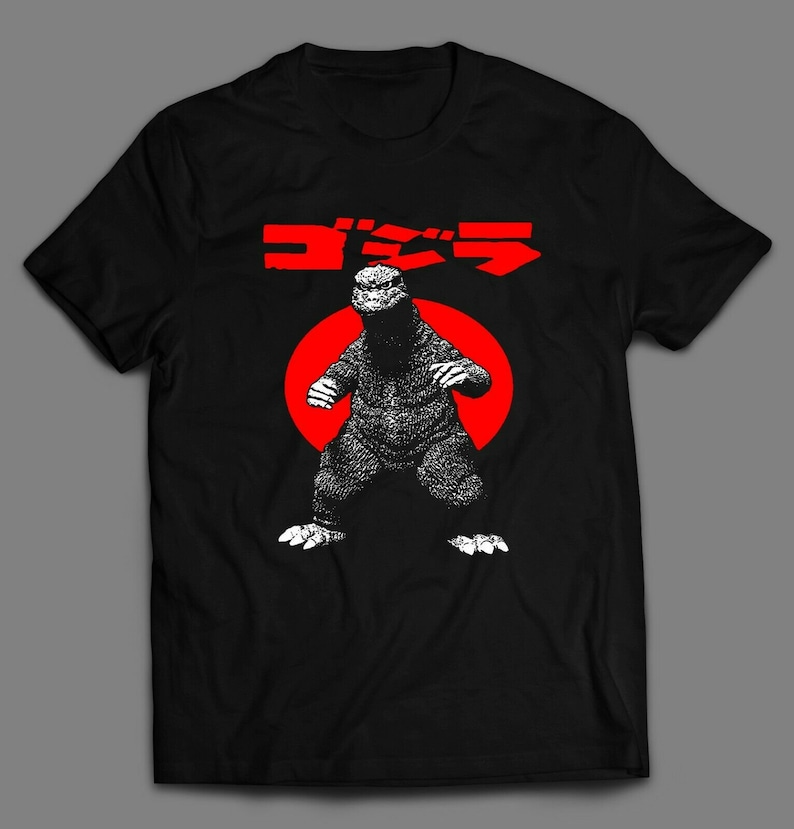 CLASSIC 1964 KAIJU GODZILLA Adult Heavy Cotton Comfort T Shirt