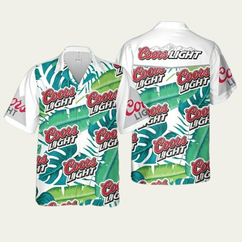 COORS LIGHT SUMMER HAWAIIAN SHIRTÆ°'