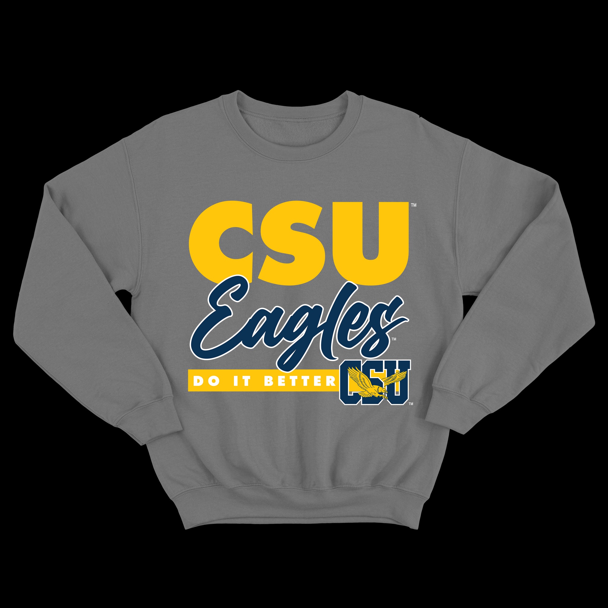 COPPIN DOES IT BETTER GREY SWEATSHIRT