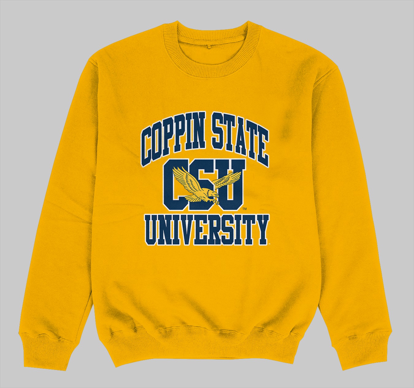 COPPIN STATE LEGACY SWEATSHIRT GOLD