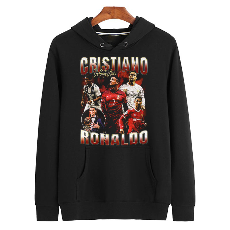 CRISTIANO RONALDO All clubs Graphic Unisex Hoodie