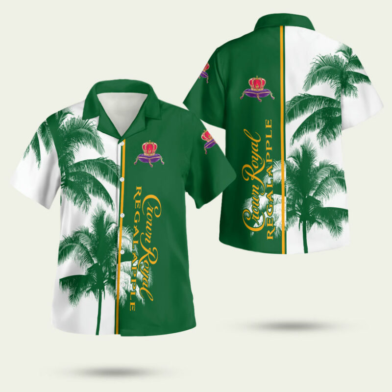 CROWN ROYAL REGAL APPLE HAWAIIAN SHIRT