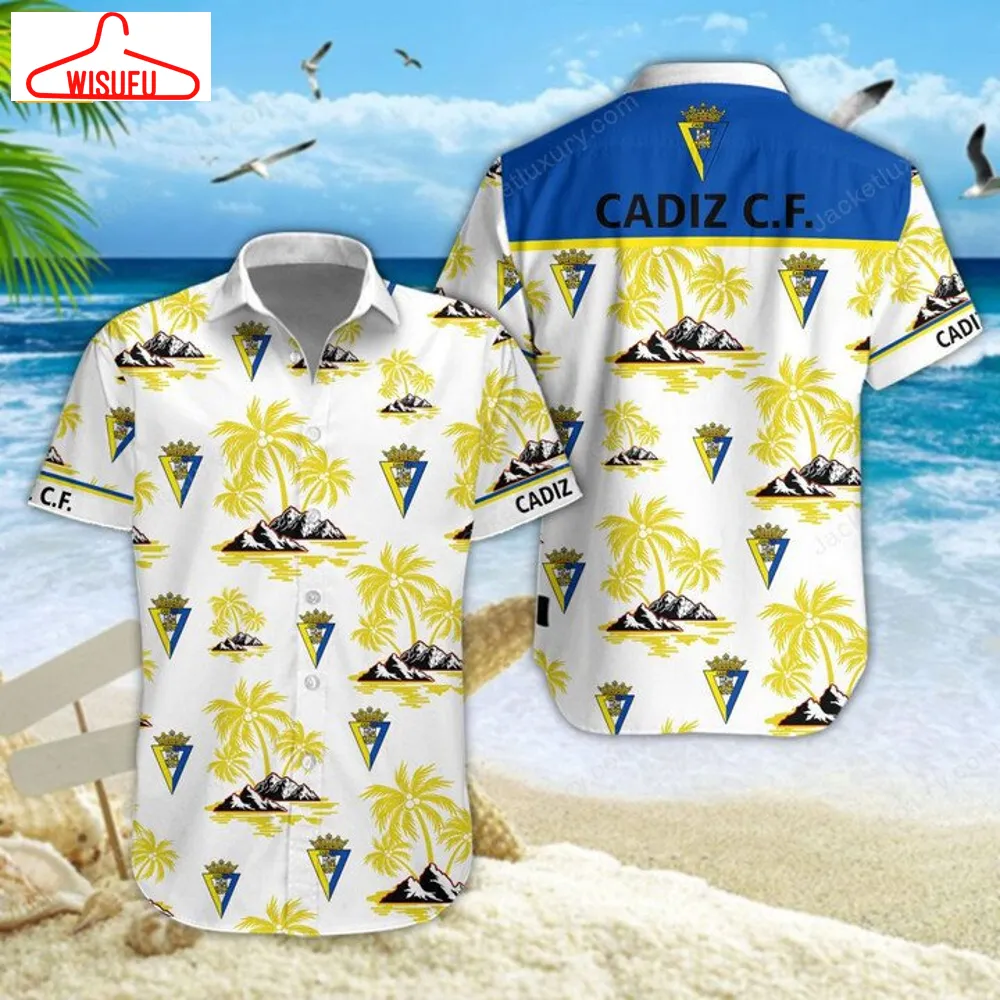 Cadiz C.f 2024 Hawaiian Shirt And Short, New Fashion Gifts