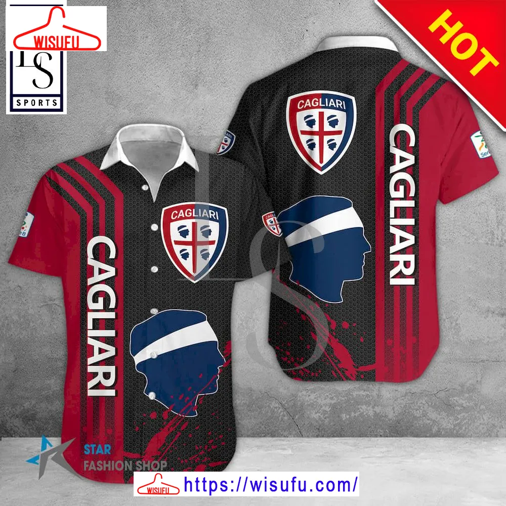 Cagliari Calcio Seria B Hawaiian Shirt, New Fashion Gifts