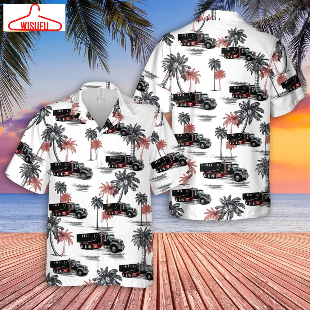 Cali Carting Roll-off Dumpster Rental Hawaiian Shirt, New Fashion Gifts