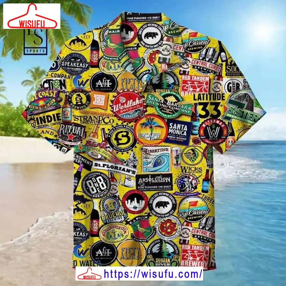 California Craft Beer Hawaiian Shirt, New Fashion Gifts