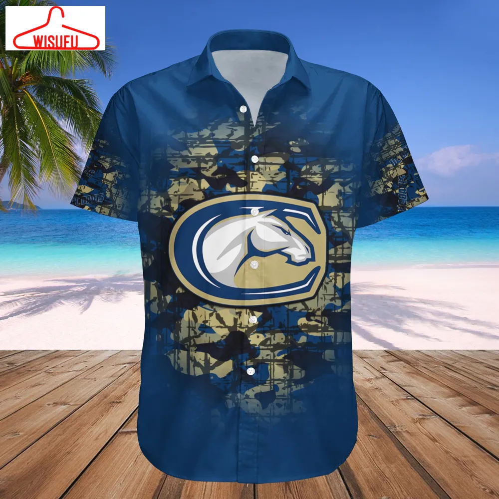 California Davis Aggies Camouflage Vintage Hawaiian Shirt, New Fashion Gifts