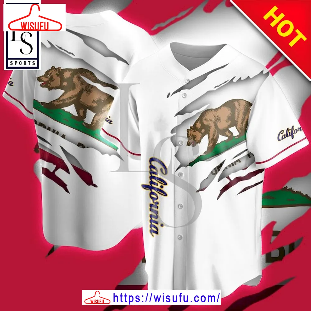 California State Jersey Flag Shirt, New Fashion Gifts