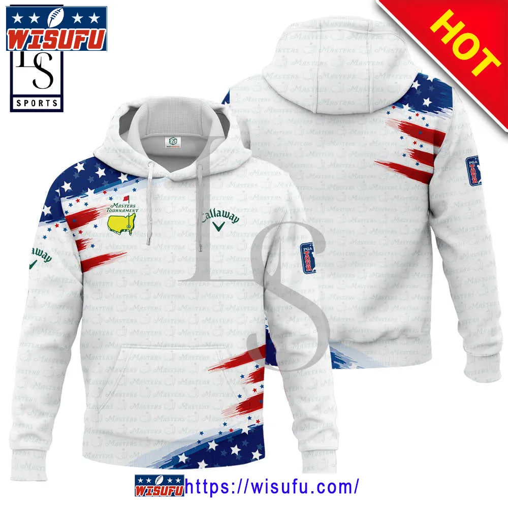 Callaway Masters Tournament American Flag Hoodie