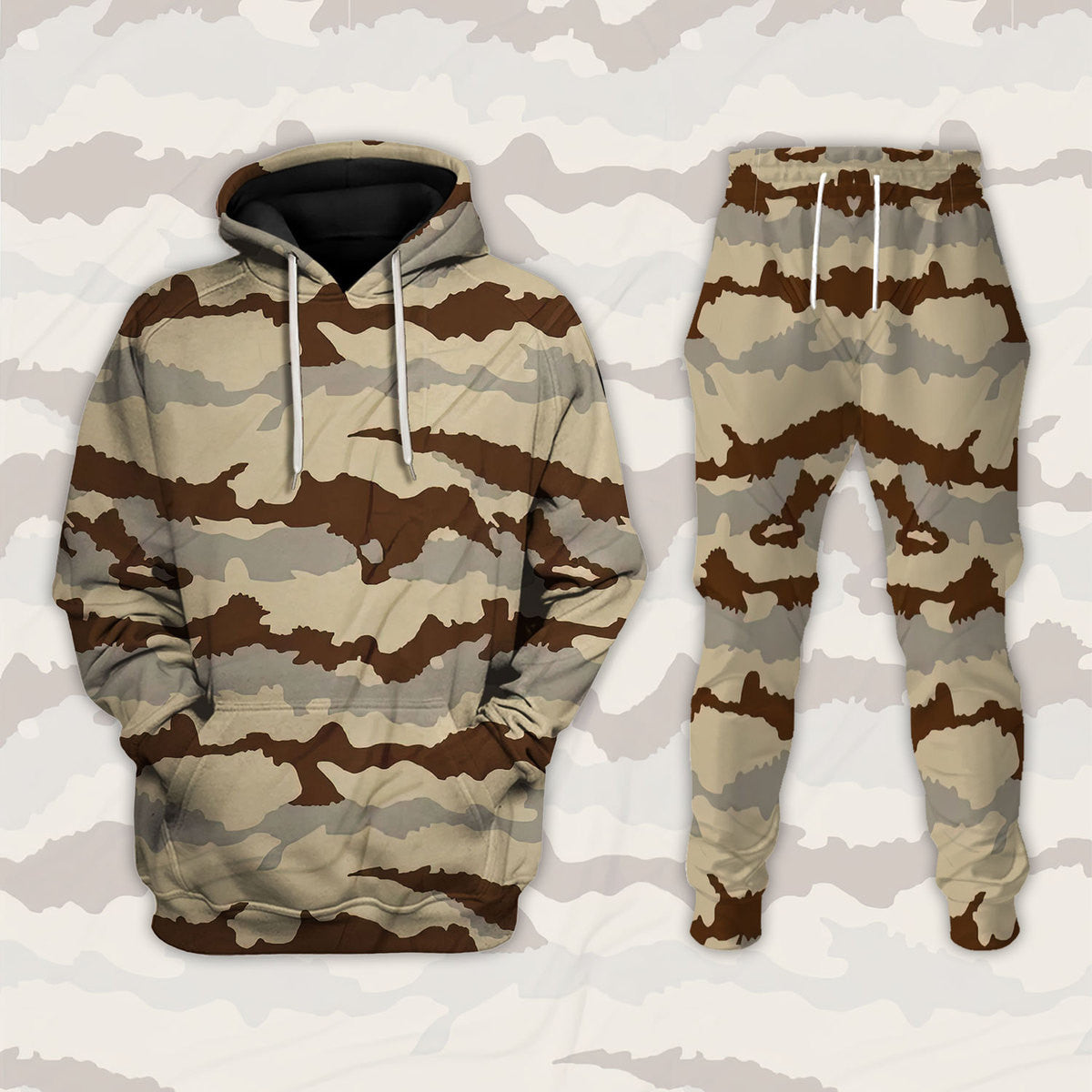 Camouflage Daguet Desert Camouflage Track suit 