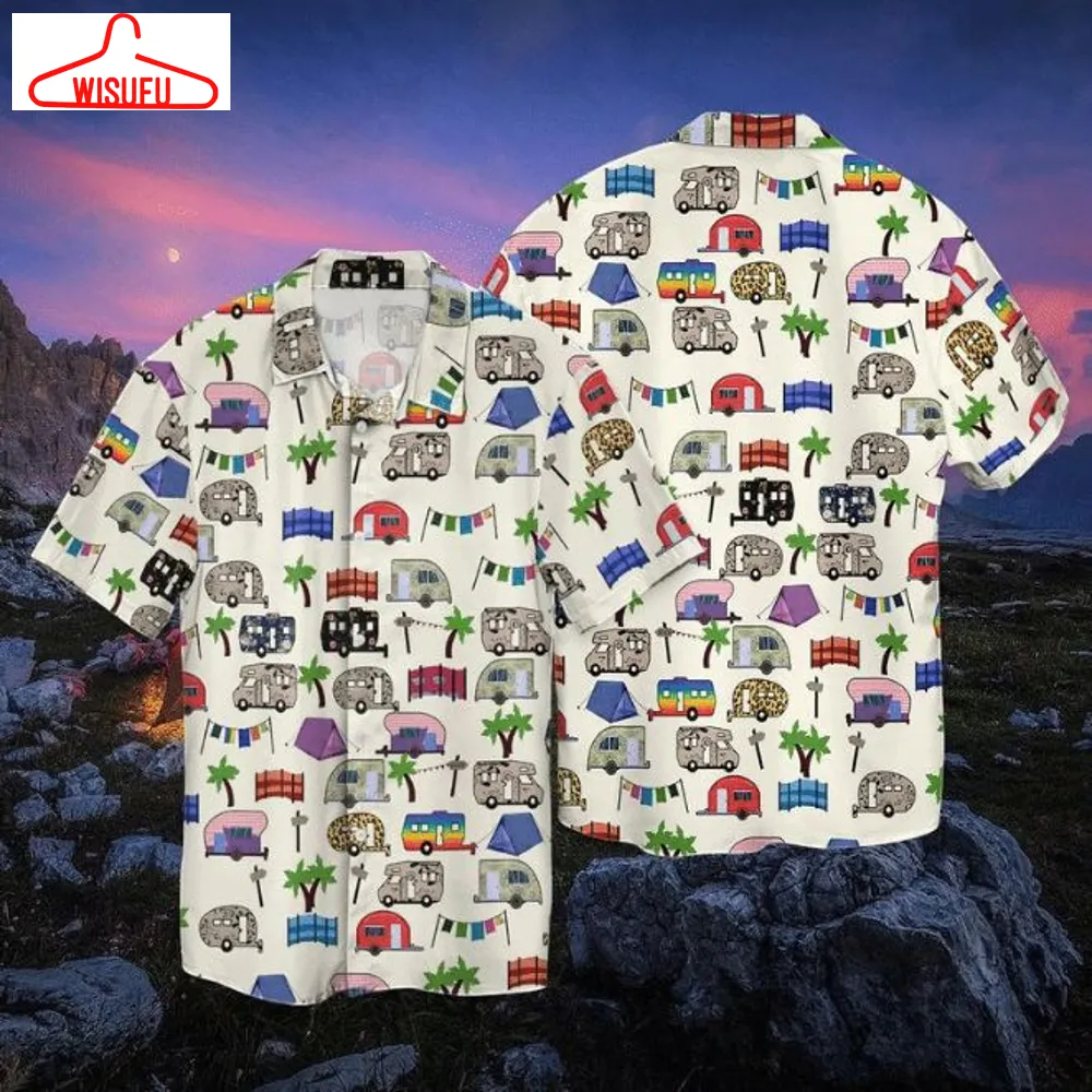 Camping Gift Hawaiian Shirt