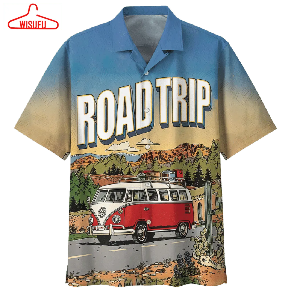 Camping Road Trip Hawaiian Shirt