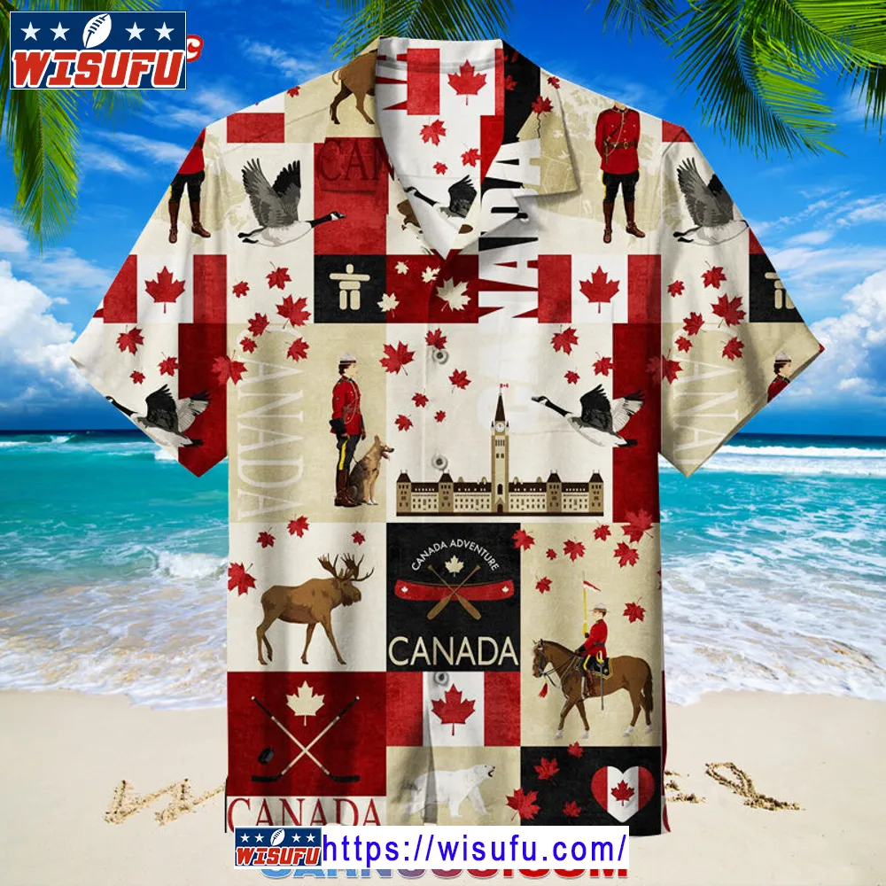 Canada Day - Hawaiian Shirt