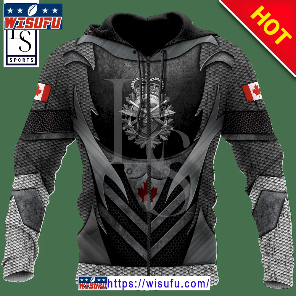 Canadian Armed Forces Clothes Personalized Hoodie