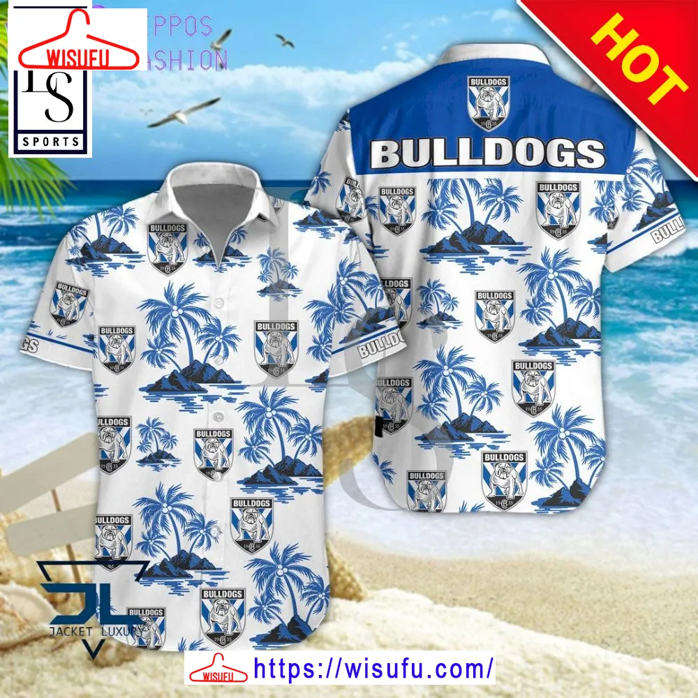 Canterbury Bankstown Bulldogs Nrl Hawaiian Shirt, New Fashion Gifts