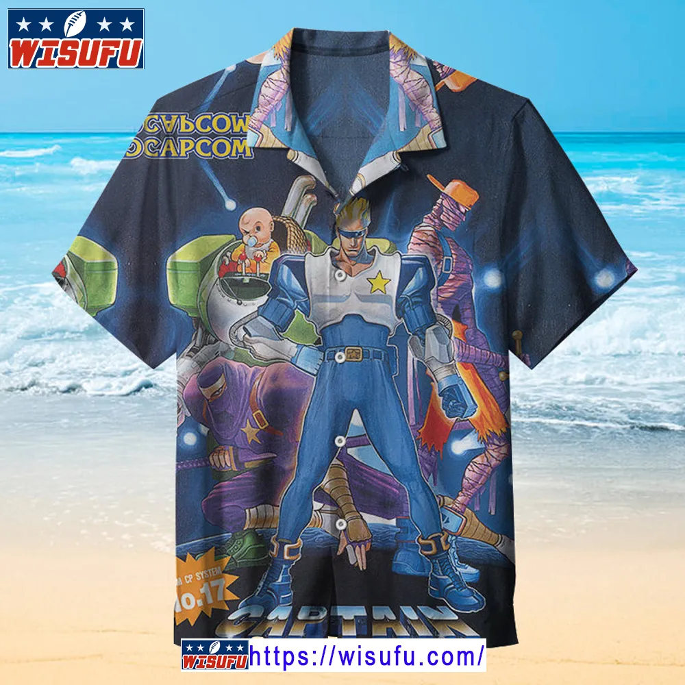 Captain Commando -universal Hawaiian Shirt