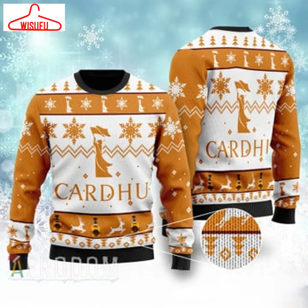 Cardhu Whiskey Ugly Christmas Sweater