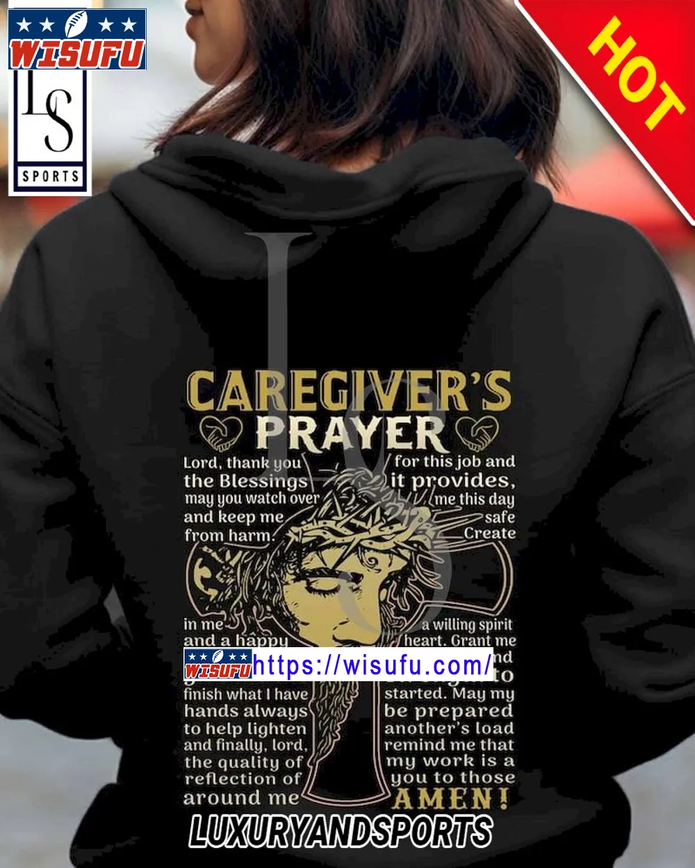 Caregiver Prayer The Blessings Hoodie