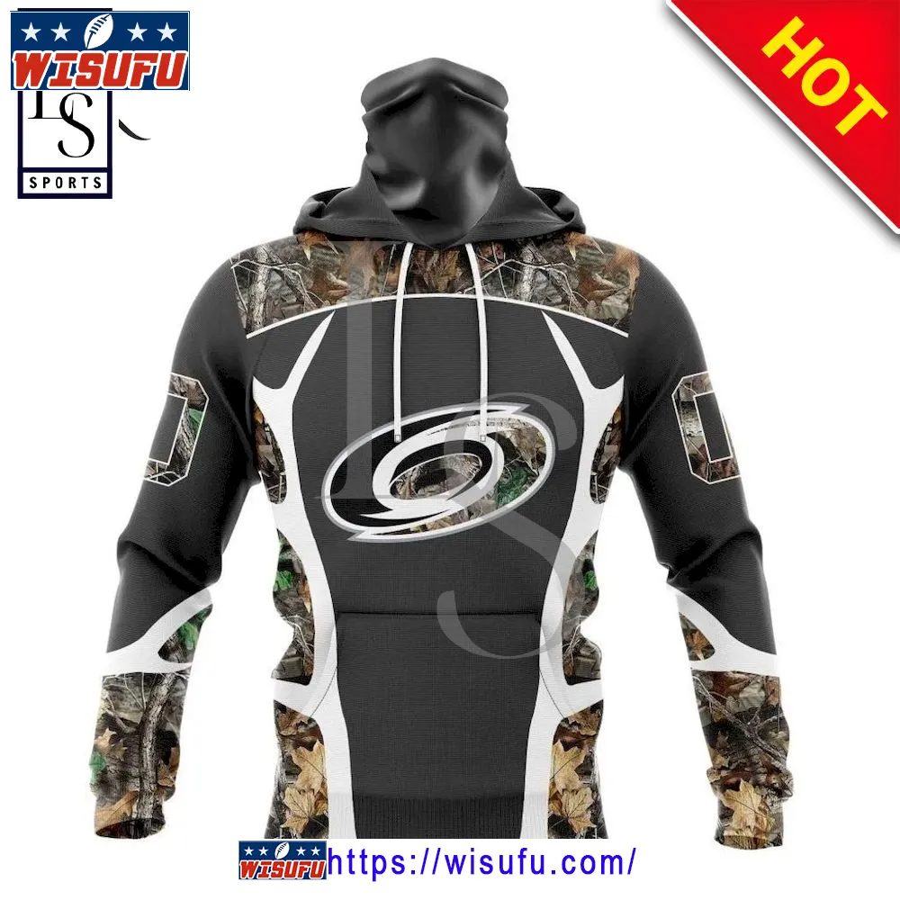 Carolina Hurricanes Special Camo Hunting Personalized Hoodie