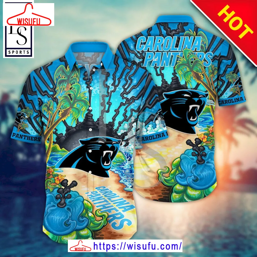 Carolina Panthers Aloha Island Hawaii Shirt, New Fashion Gifts