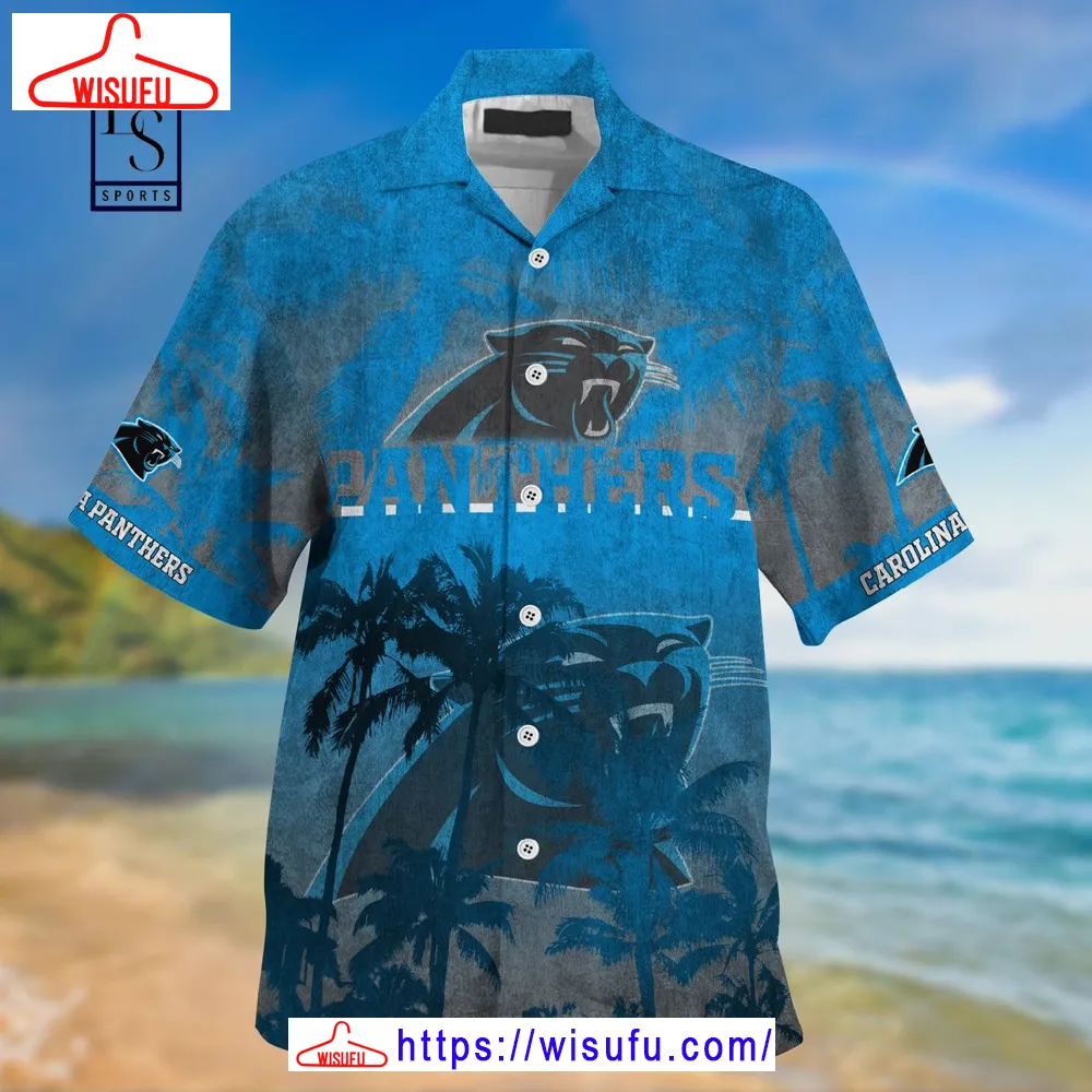 Carolina Panthers Football Club Hawaiian Shirt, New Fashion Gifts