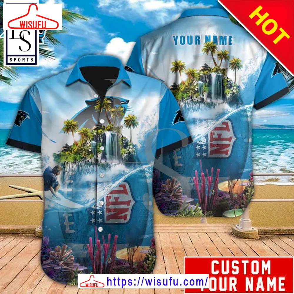 Carolina Panthers Island Personalized Hawaiian Shirt, New Fashion Gifts