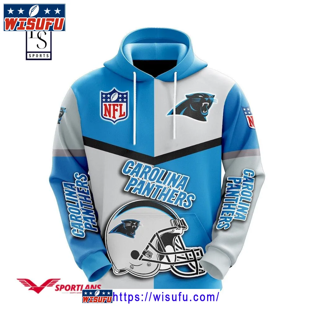 Carolina Panthers NF.L Caro Hoodie 3d