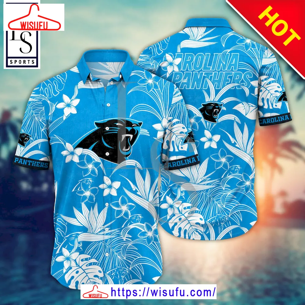 Carolina Panthers Nfl Summer Flower Aloha Hawaii Shirt, New Fashion Gifts