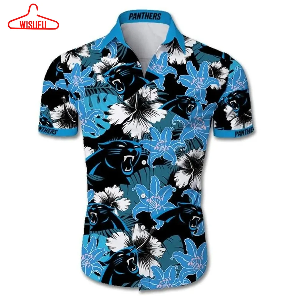 Carolina Panthers Nfl Tropical Hawaiian Shirt, New Fashion Gifts