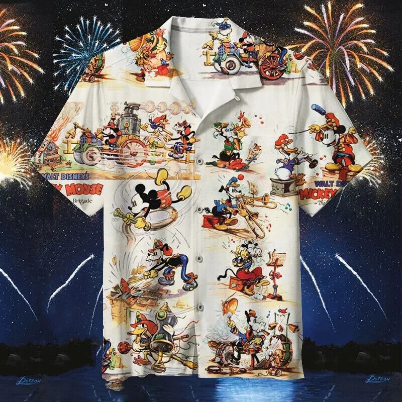 Cartoon - Unisex Hawaiian Shirt, Gift For Men and Women S-5XL US Size