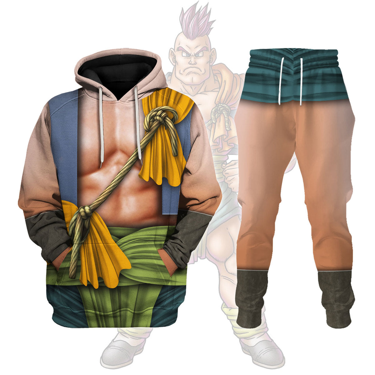 Carver Dragon Quest Cosplay Track suit 