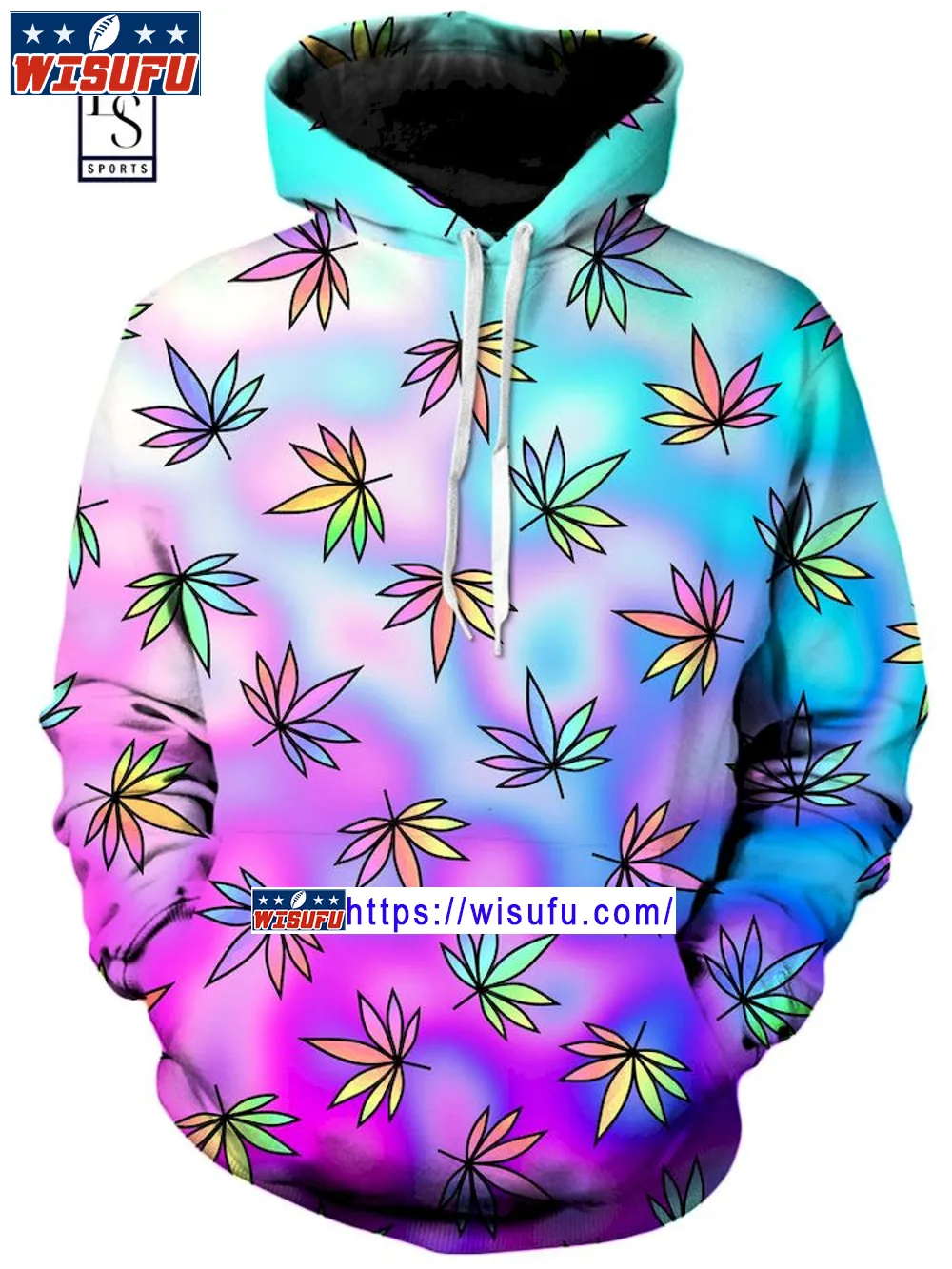 Cascading Mariju-ana Unisex Hoodie