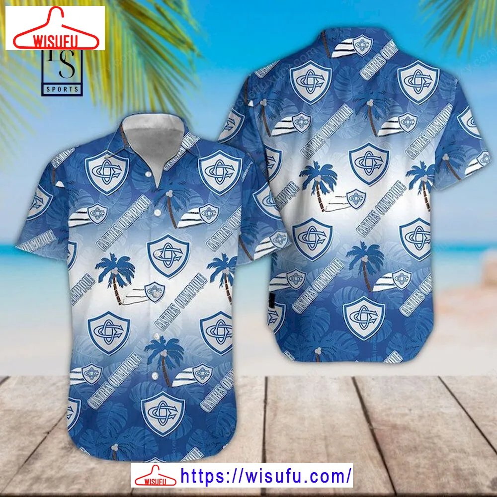 Castres Olympique 3d Hawaiian Shirt, New Fashion Gifts