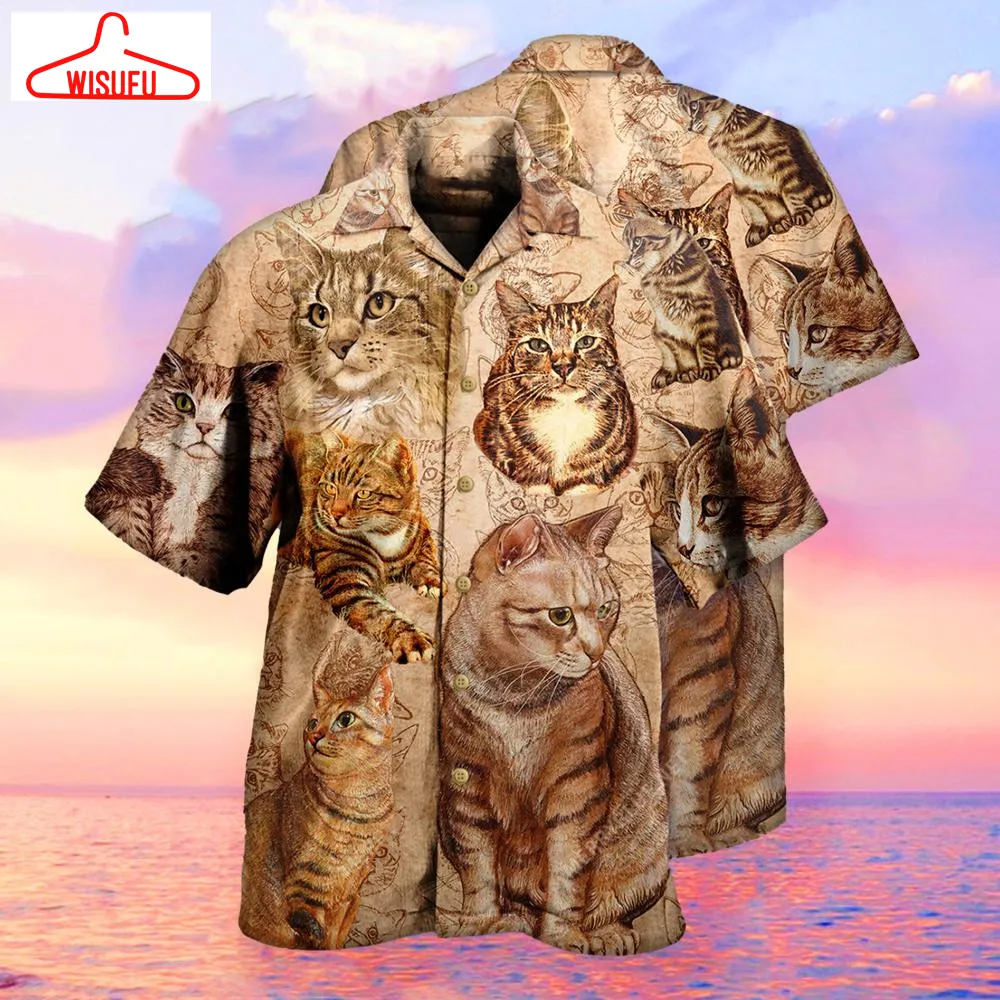 Cat Lover Hawaiian Shirt