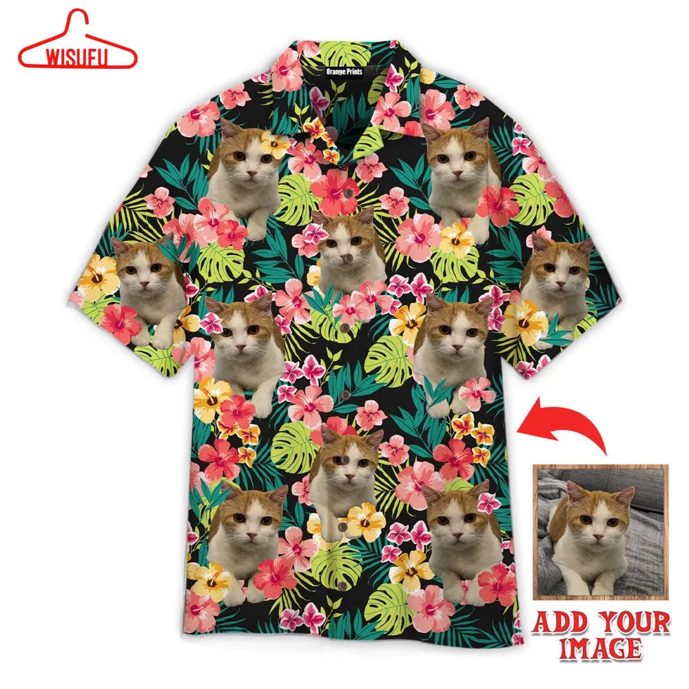 Cat Lover Summer Tropical Custom Hawaiian Shirt - For Men & Women - New Winter Fashion Shirt Gift For Family, New Fashion Gifts