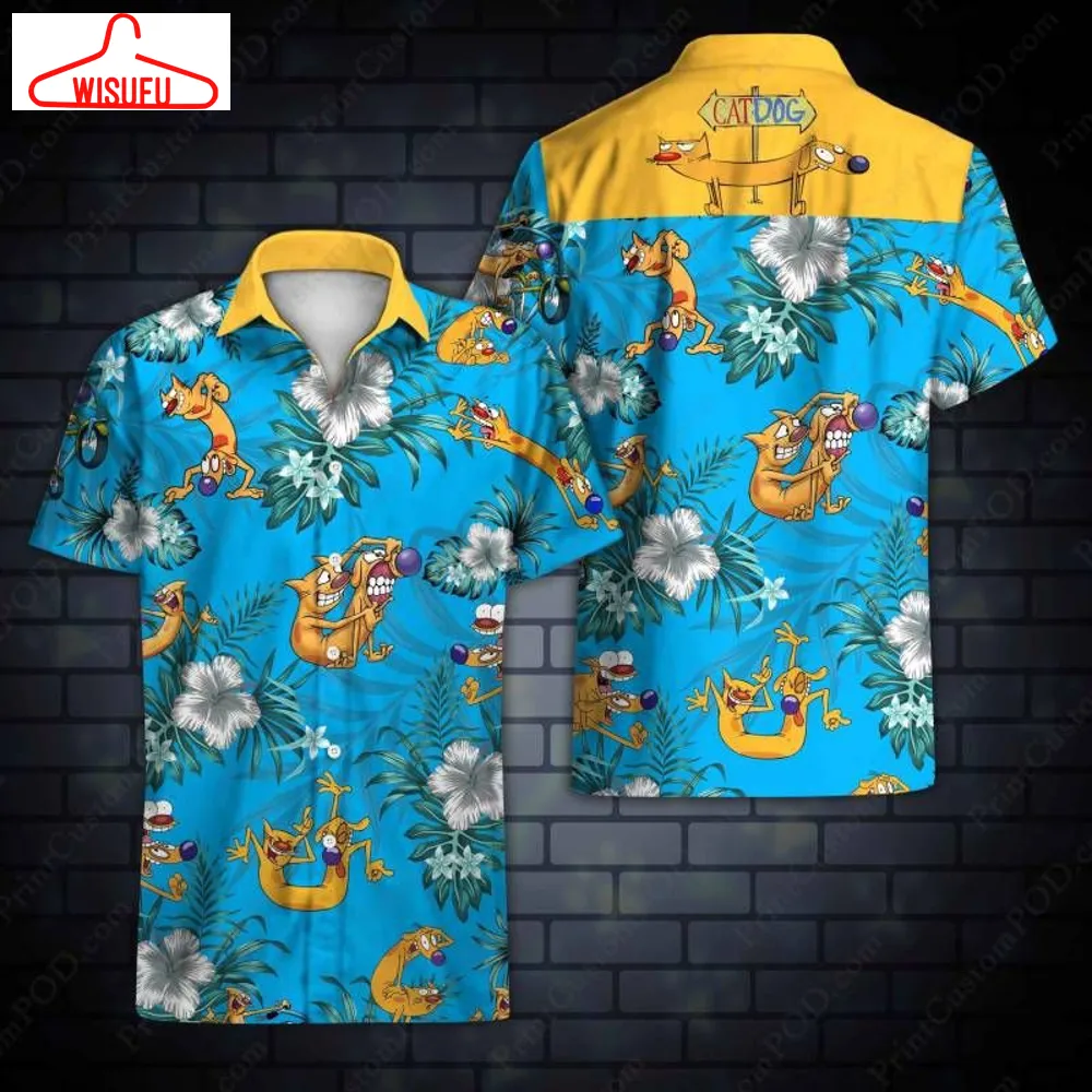 Catdog Hawaiian Shirt