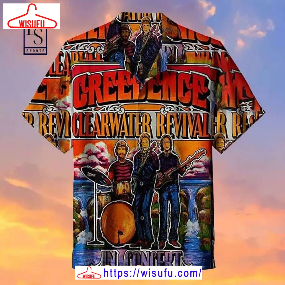 Ccr In Concert Rock 2024 Hawaiian Shirt, New Fashion Gifts