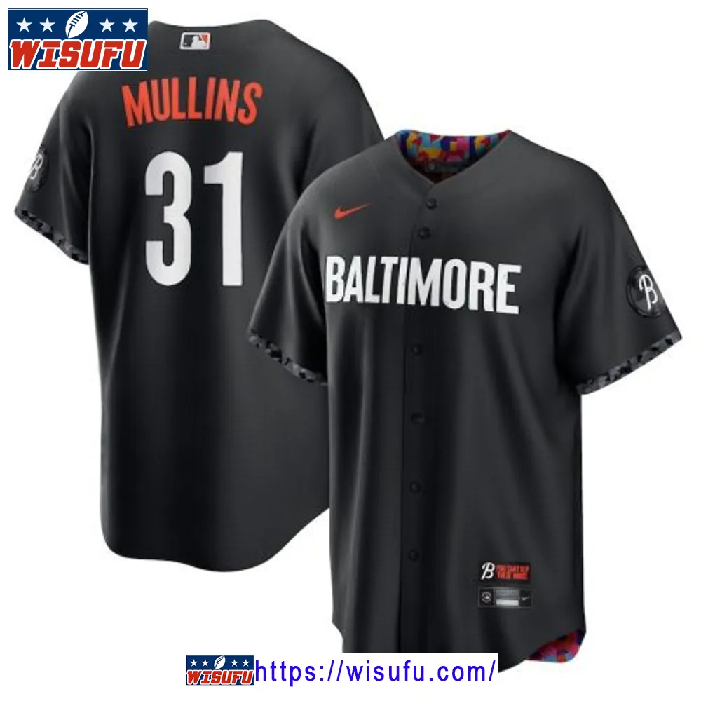 Cedric Mullins 31 Baltimore Orioles 2023 City Connect Men Jersey - Black