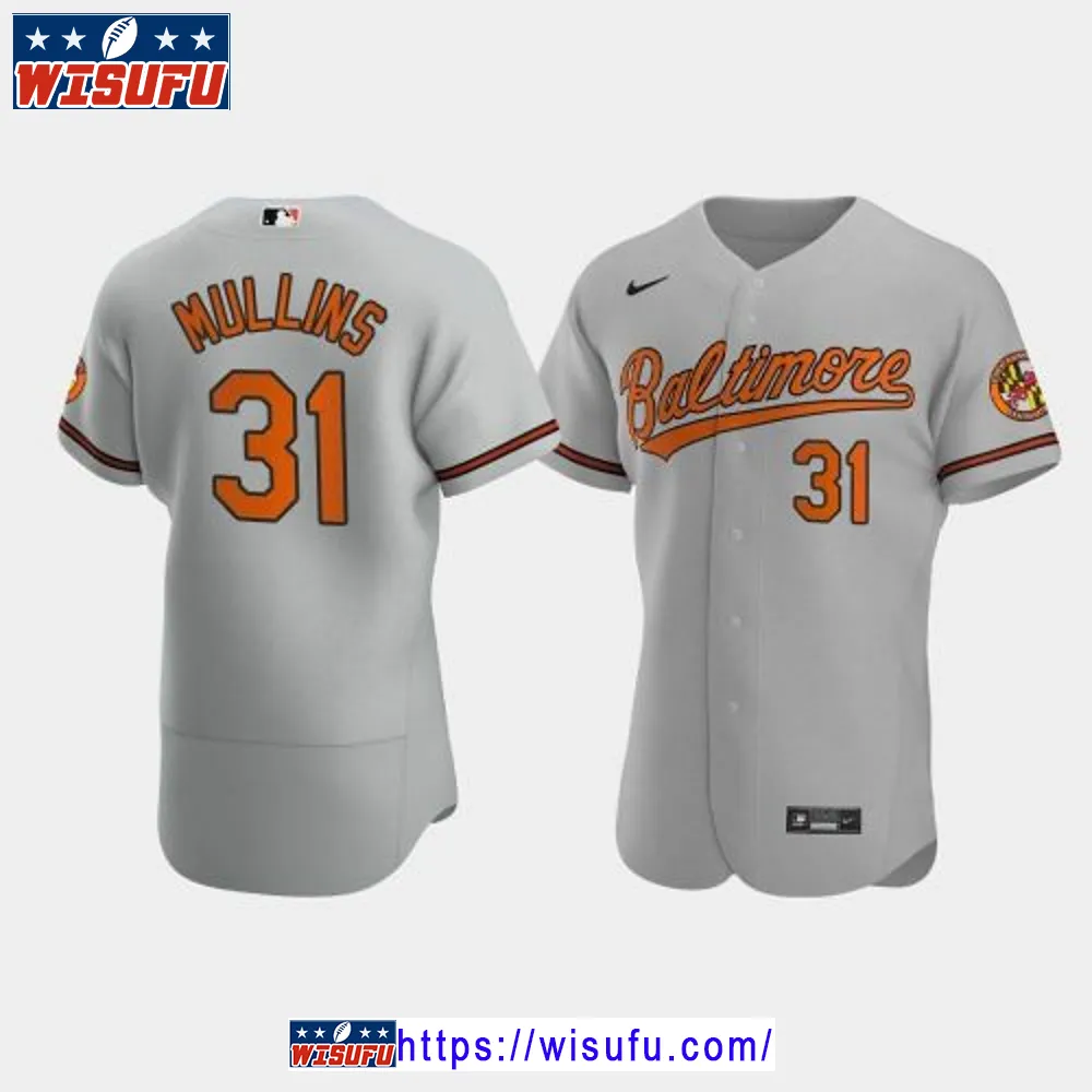 Cedric Mullins 31 Baltimore Orioles Gray Road Jersey Jersey