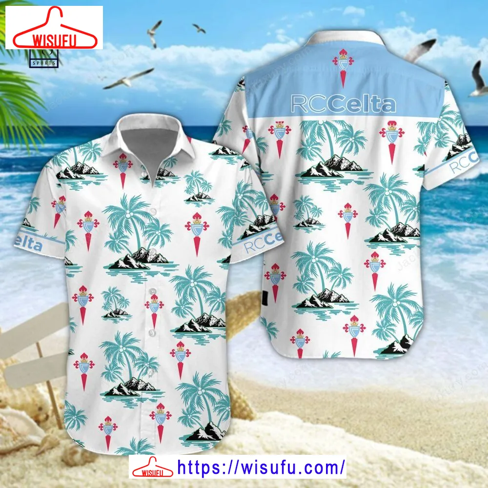 Celta De Vigo Laliga Hawaiian Shirt, New Fashion Gifts