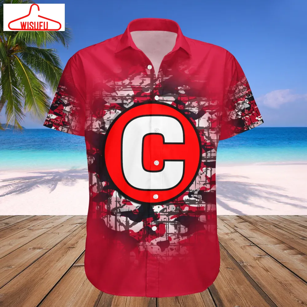 Centenary Gentlemen Camouflage Vintage Hawaiian Shirt, New Fashion Gifts