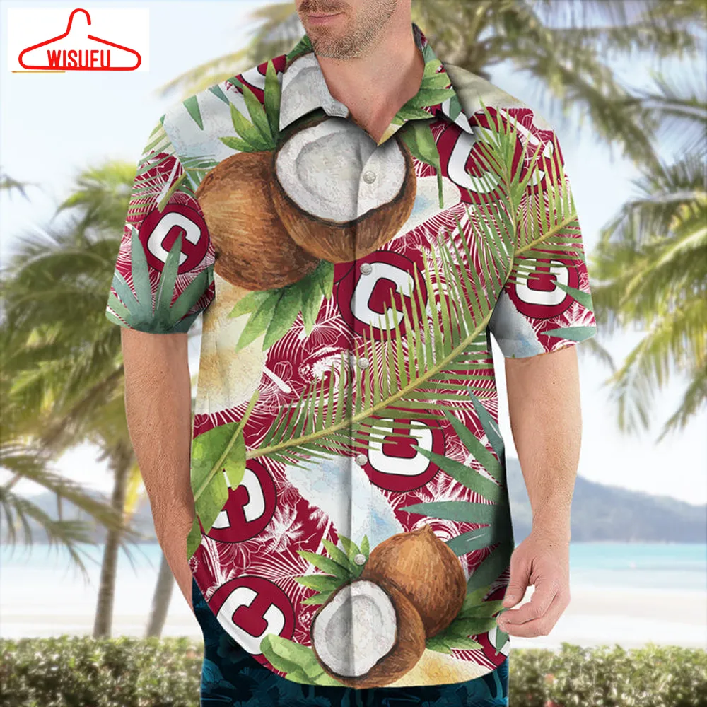 Centenary Gentlemen Coconut Tropical Hawaiian Shirt, New Fashion Gifts