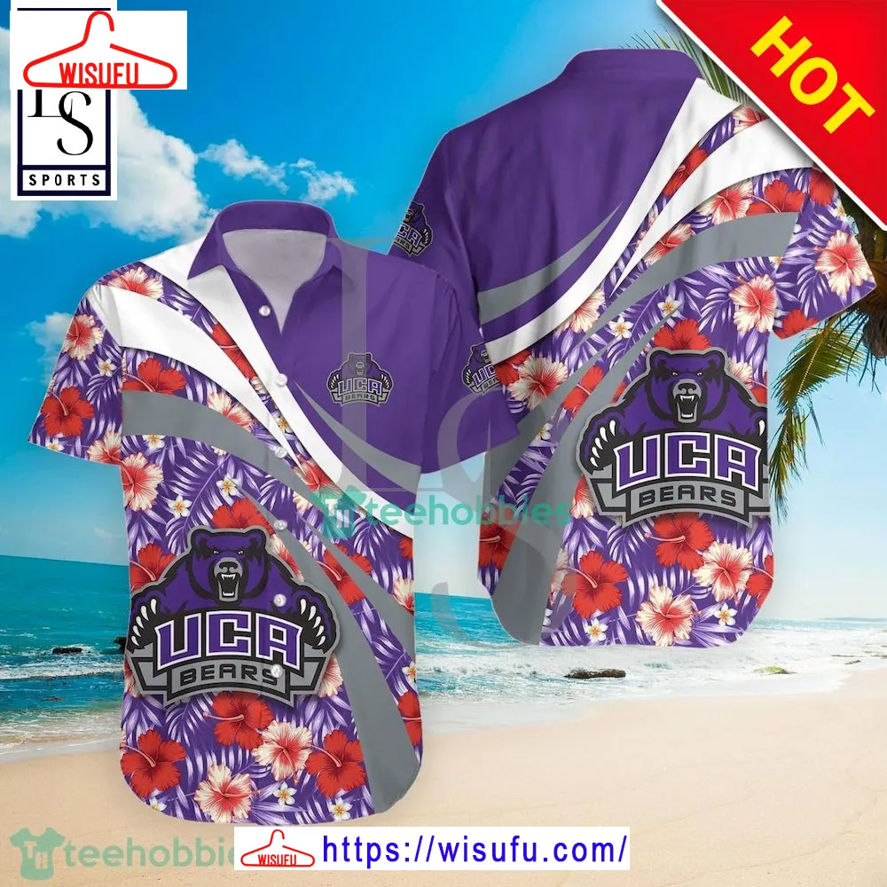 Central Arkansas Bears Nc-aa Hibiscus Tropical Flower Hawaiian Shirt, New Fashion Gifts